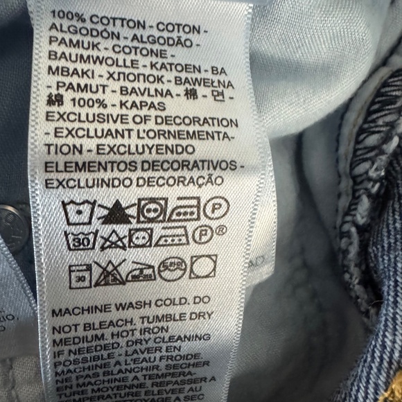 Levi’s SilverTab ’94 Baggy Jeans Women’s Size 27 Dark Wash Straight Leg Vintage - Picture 13 of 14